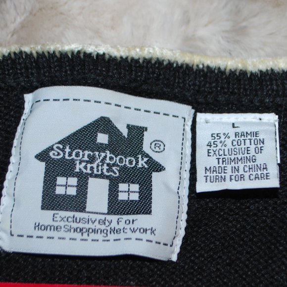Storybook Knits 2-Pc Christmas Sweater Set - L - Picture 8 of 9